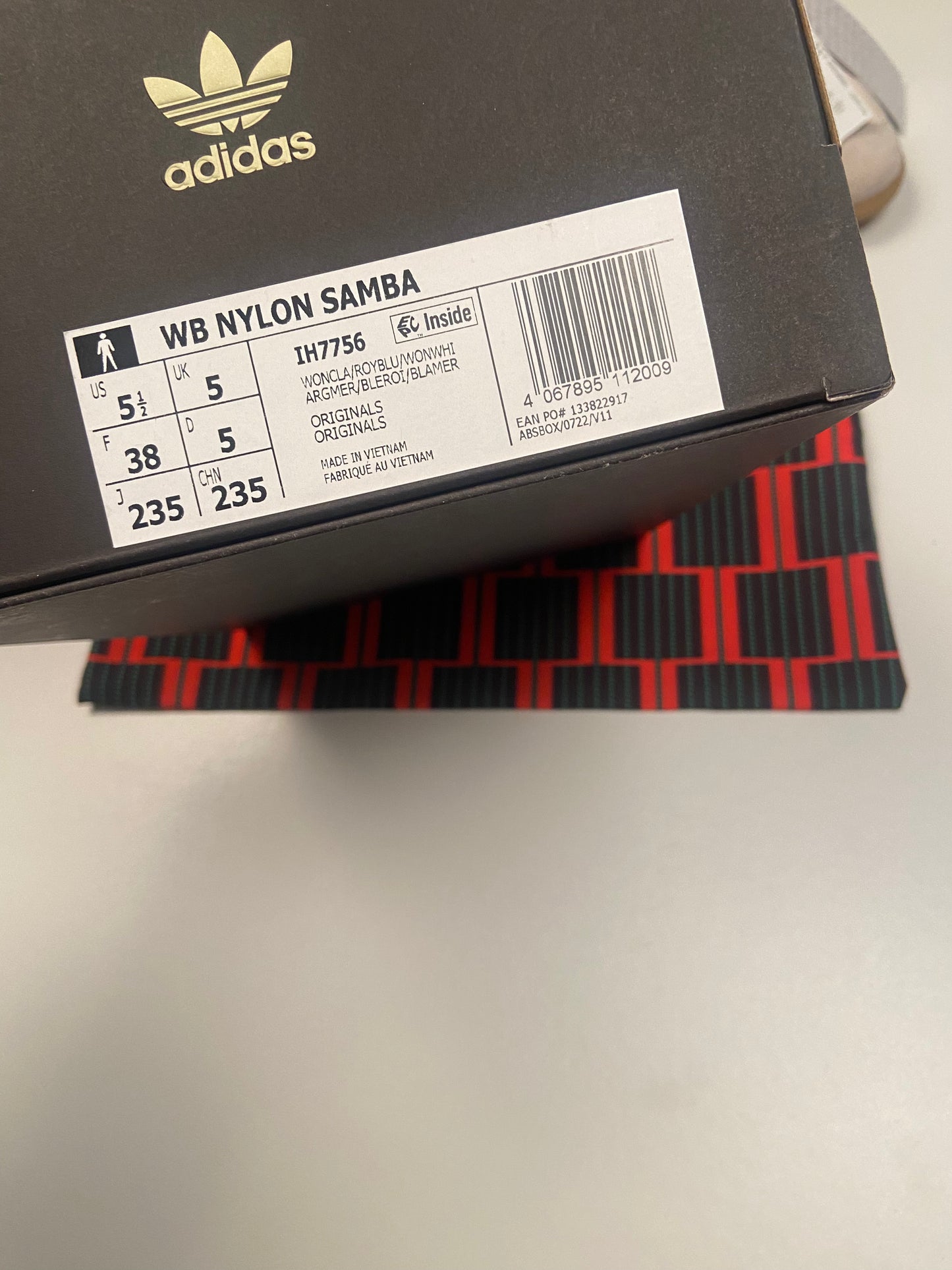 Adidas Samba Nylon Wales Bonner