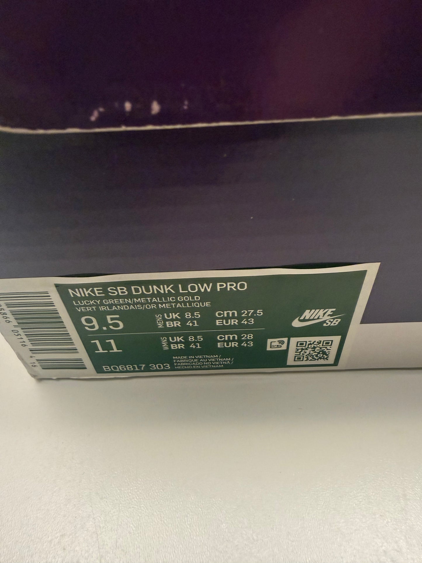 Dunk SB Saint Patrick