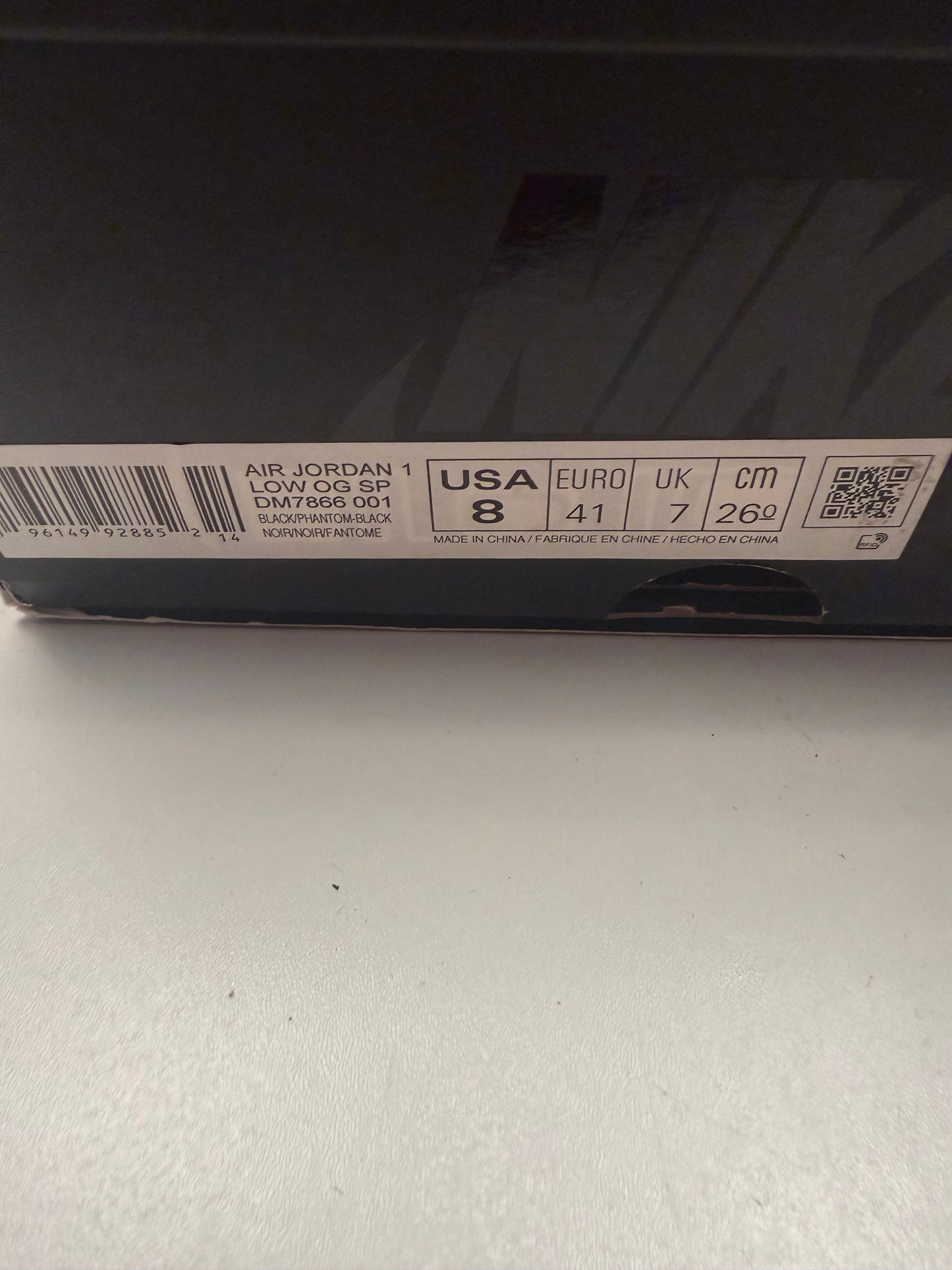 Jordan 1 Travis Scott Phantom