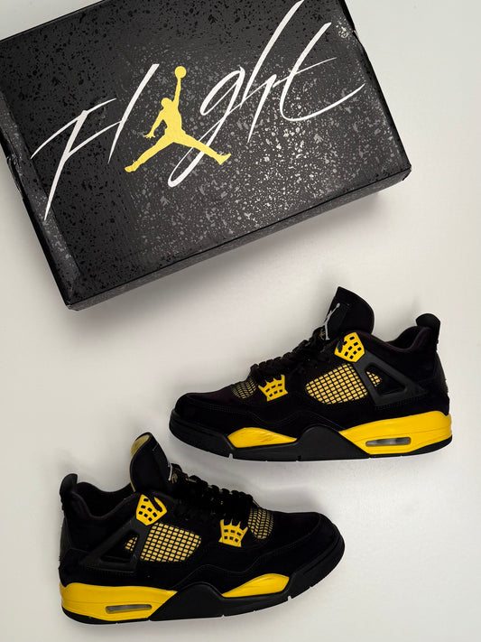 Jordan 4 Thunder Yellow