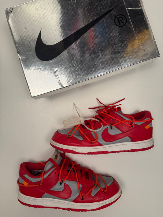 Dunk Low Off-White University Red