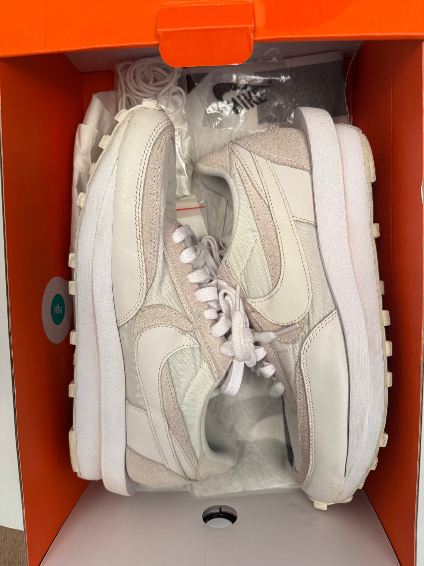 Sacai LDWaflle White