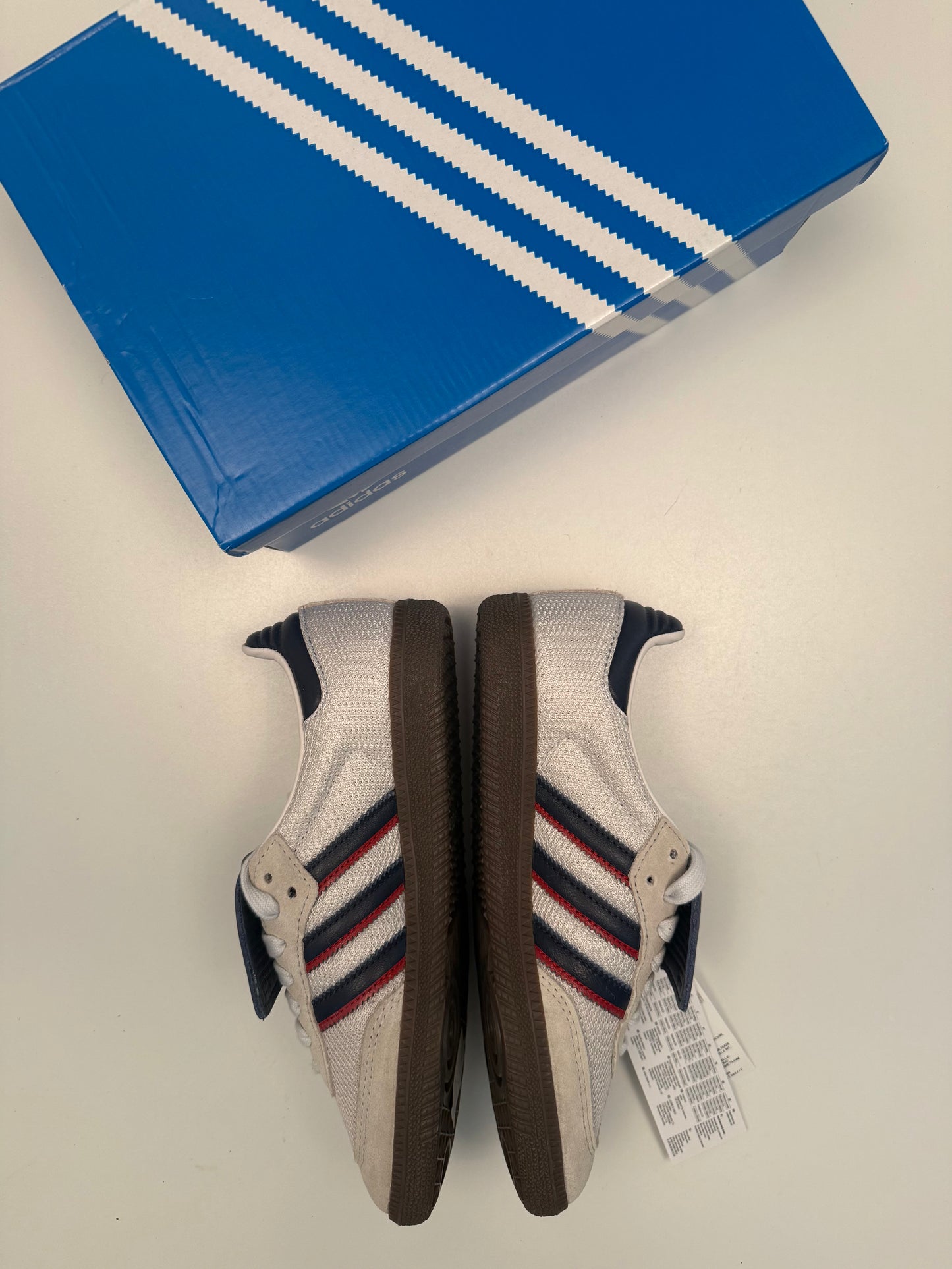 Samba LT Crystal White Dark Blue